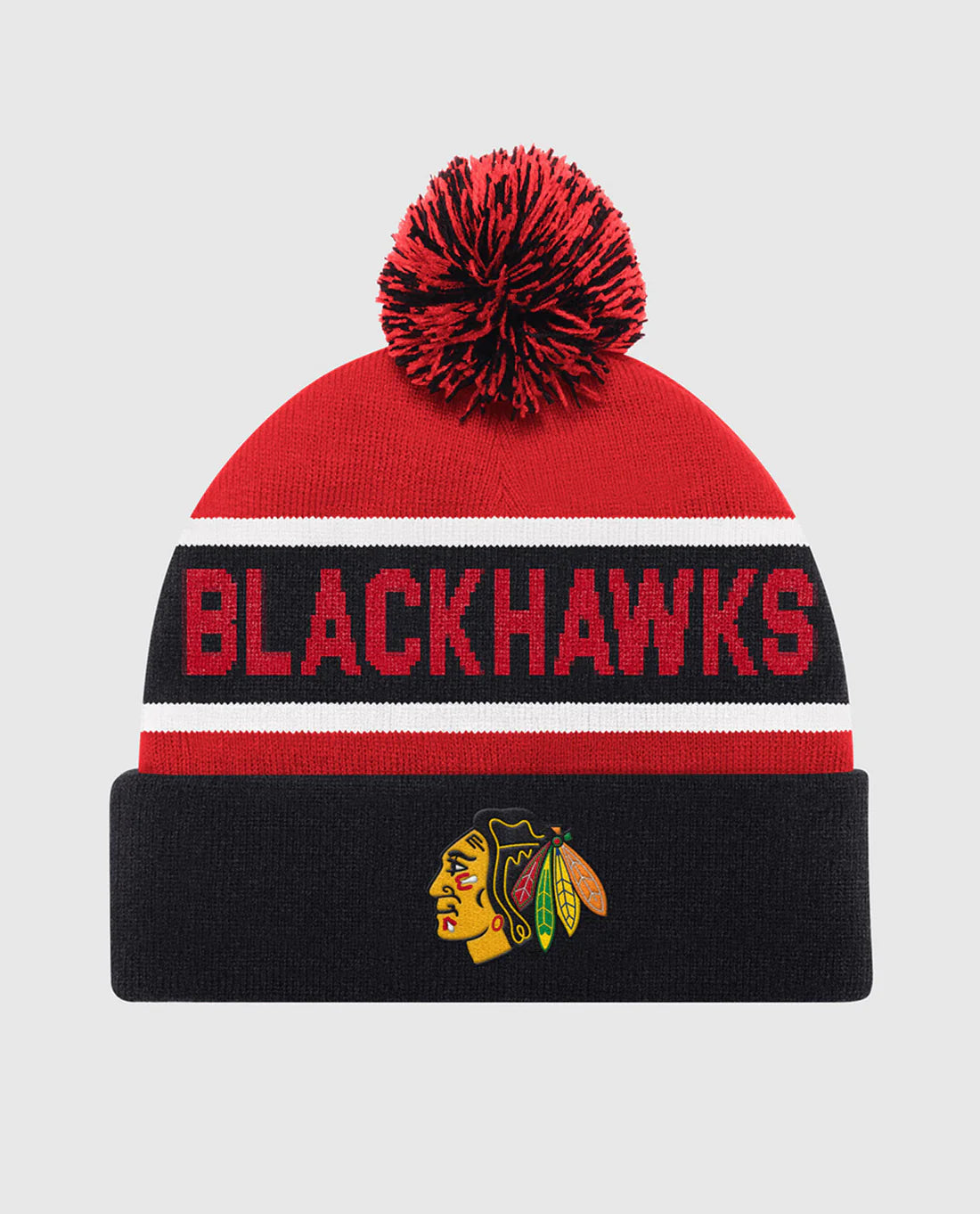 Gorro Pom Chicago Blackhawks