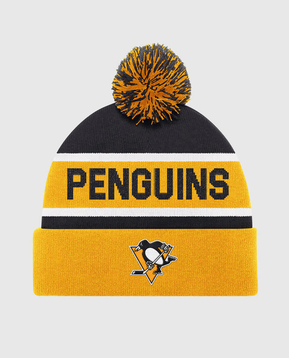 Gorro Pom Pittsburgh Penguins